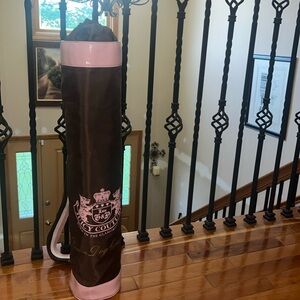 RARE JUICY COUTURE Y2K “downward dog couture” yoga mat in bag never opened.